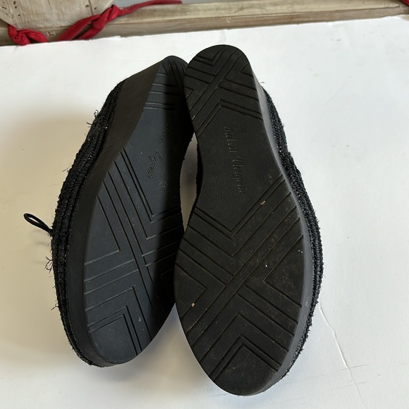 Robert Clergerie Vicole Woven Raffia platform Oxford shoes - Picture 4 of 4